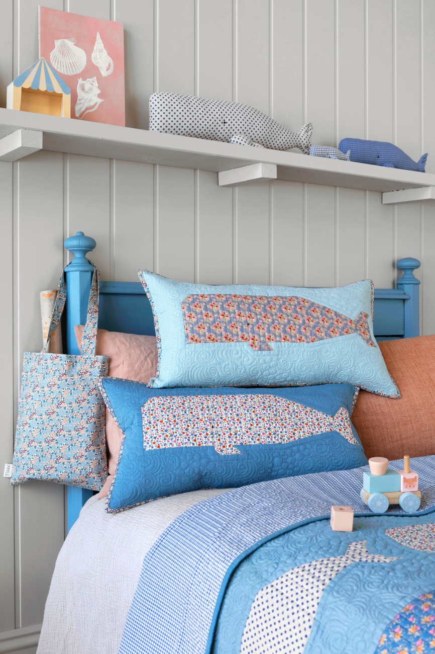 Tilda Patchwork Stoff Baumwolle - Creating Memories - Frida Blue